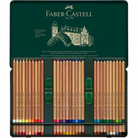 60-pieces Pitt Pastel Colour Pencil Set